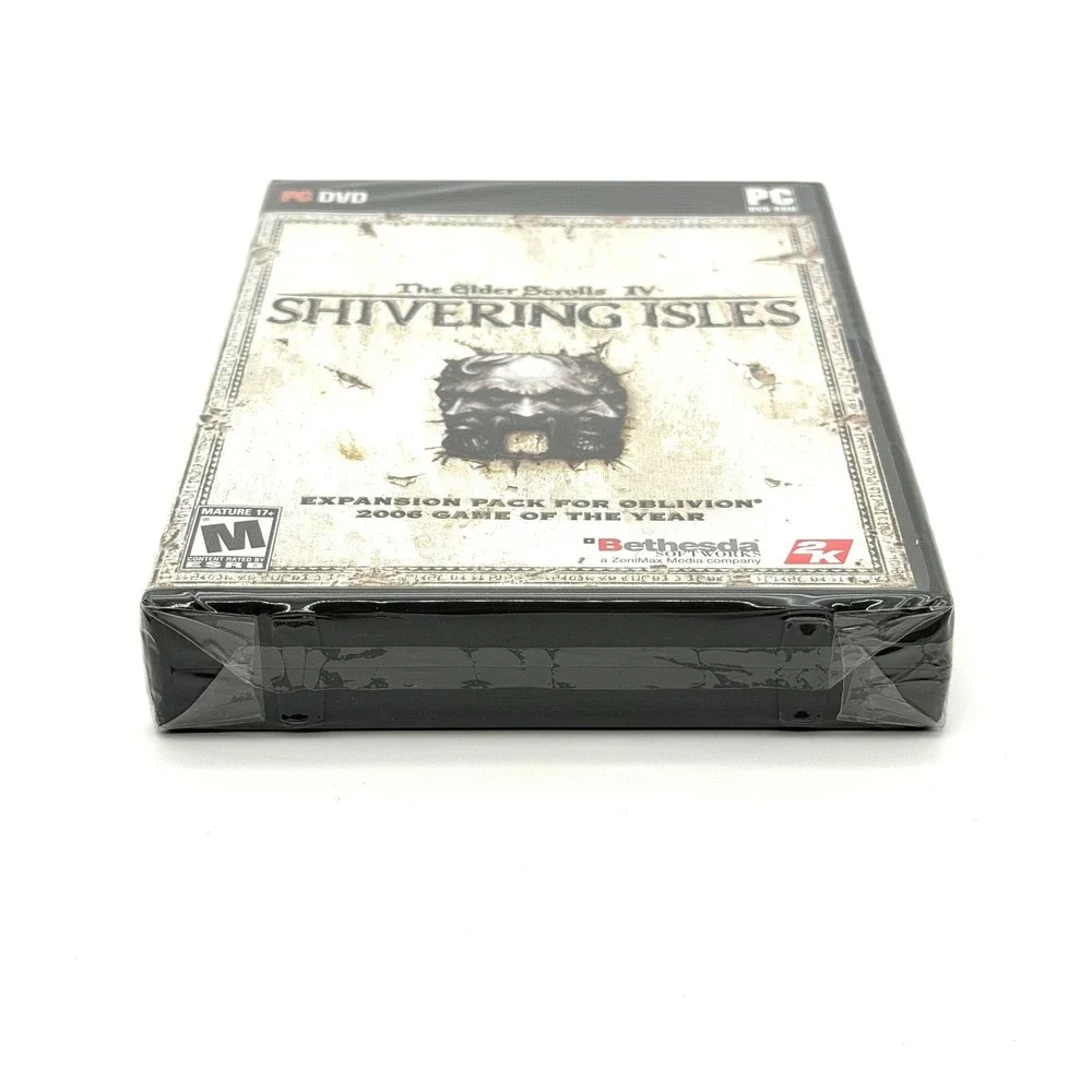 Elder Scrolls IV Shivering Isles PC 2007 New DVD Bethesda New Sealed Expansion
